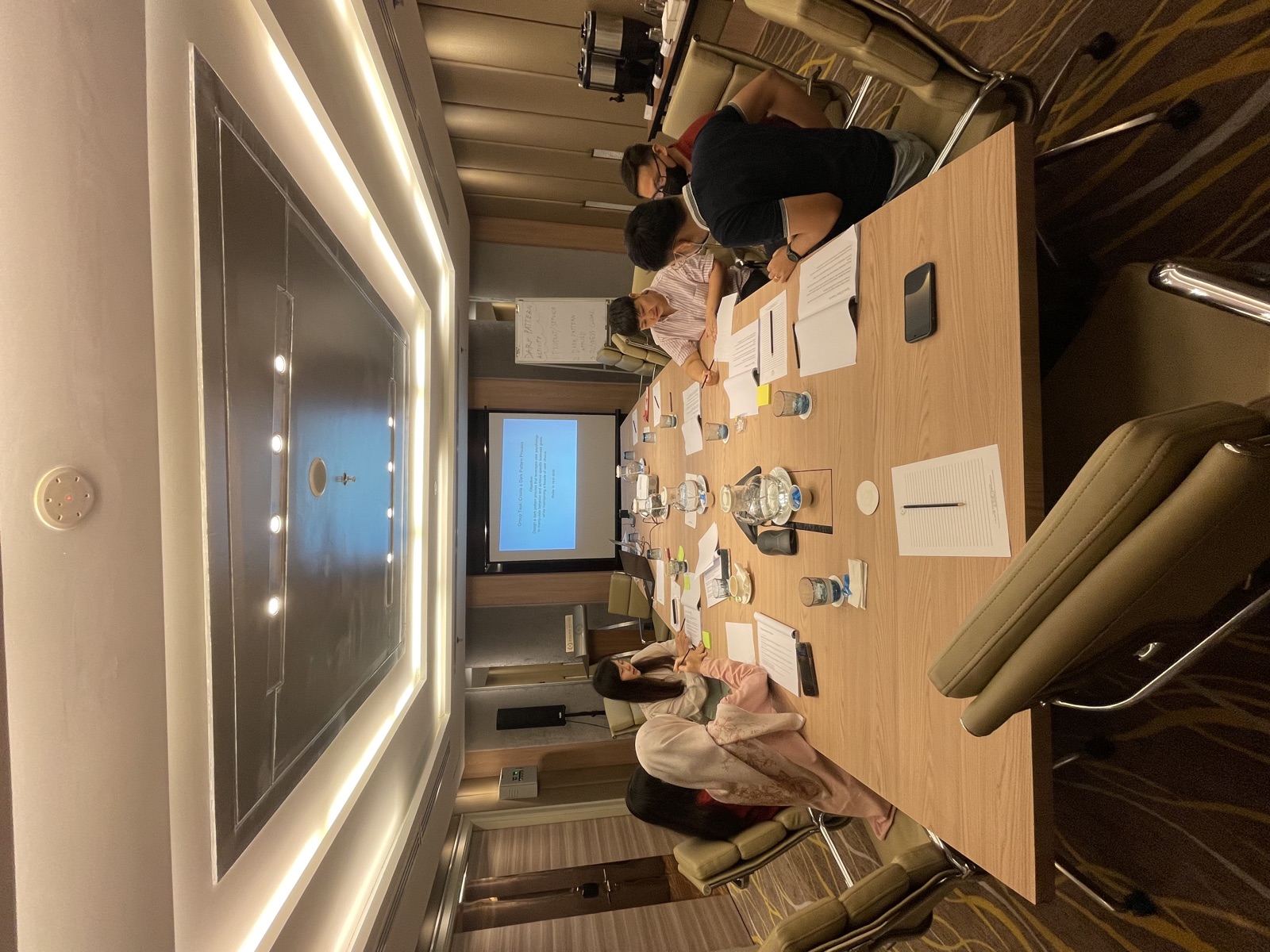 OCBC Bank UX workshop group session